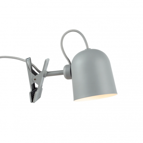 Aplice, corpuri de iluminat pentru pereti - Aplica cu clips design modern Angle gri