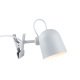 Aplice, corpuri de iluminat pentru pereti - Aplica cu clips design modern Angle alb