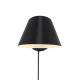 Aplice, corpuri de iluminat pentru pereti - Aplica de perete design modern Stay negru
