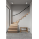 Plafoniere cu spoturi, Spoturi aplicate - Corp aplicat cu 2 spoturi design modern ETHAN alb