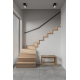 Plafoniere cu spoturi, Spoturi aplicate - Corp aplicat cu 2 spoturi design modern ETHAN negru