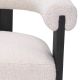 Scaune - Scaun dining design LUX Percy boucle cream