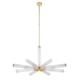 Candelabre, Lustre - Lustra cu 8 brate design LUX realizat manual OREZZO