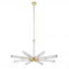 Lustra cu 8 brate design LUX realizat manual OREZZO