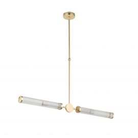 Candelabre, Lustre - Lustra cu 2 brate design LUX realizat manual OREZZO