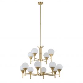 Candelabre, Lustre - Lustra deosebita design LUX realizat manual MELEZE 12L