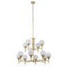 Lustra deosebita design LUX realizat manual MELEZE 12L