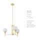 Candelabre, Lustre - Lustra deosebita design LUX realizat manual MELEZE 3L