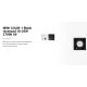 Spoturi incastrabile spatii comerciale - Spot LED incastrabil MINI COLIN-1 Black recessed 18-25W 2700K 56°