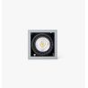 Spot LED incastrabil MINI COLIN-1 Grey recessed 18-25W 3000K 56°