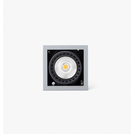 Spoturi incastrabile spatii comerciale - Spot LED incastrabil MINI COLIN-1 Grey recessed 18-25W 4000K 56°
