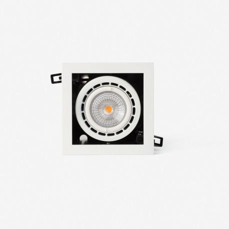Spoturi incastrabile spatii comerciale - Spot LED incastrabil NANO COLIN-1 White recessed with frame 7-13W 2700K 56°