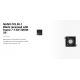 Spoturi incastrabile spatii comerciale - Spot LED incastrabil NANO COLIN-1 Black recessed with frame 7-13W 3000K 56°