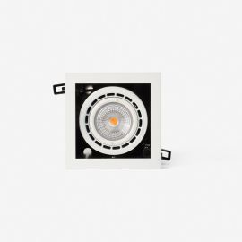 Spoturi incastrabile spatii comerciale - Spot LED incastrabil NANO COLIN-1 White recessed with frame 7-13W 4000K 56°