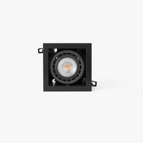 Spoturi incastrabile spatii comerciale - Spot LED incastrabil NANO COLIN-1 Black recessed with frame 7-13W 4000K 56°