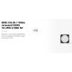 Spoturi incastrabile spatii comerciale - Spot LED incastrabil MINI COLIN-1 White recessed CRI95 18-25W 2700K 56°