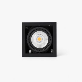 Spoturi incastrabile spatii comerciale - Spot LED incastrabil MINI COLIN-1 Black recessed CRI95 18-25W 4000K 20°