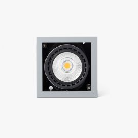 Spoturi incastrabile spatii comerciale - Spot LED incastrabil MINI COLIN-1 Grey recessed CRI95 18-25W 4000K 20°