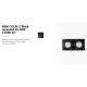 Spoturi incastrabile spatii comerciale - Spot LED incastrabil MINI COLIN-2 Black recessed 36-50W 2700K 20°