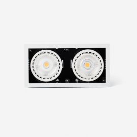 Spoturi incastrabile spatii comerciale - Spot LED incastrabil MINI COLIN-2 White recessed 36-50W 2700K 56°