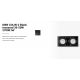 Spoturi incastrabile spatii comerciale - Spot LED incastrabil MINI COLIN-2 Black recessed 36-50W 2700K 56°