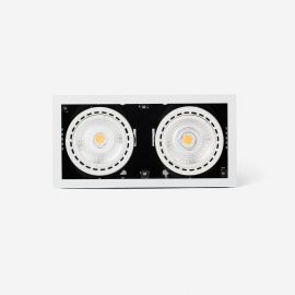 Spoturi incastrabile spatii comerciale - Spot LED incastrabil MINI COLIN-2 White recessed 36-50W 3000K 20°