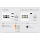 Spoturi incastrabile spatii comerciale - Spot LED incastrabil MINI COLIN-2 Grey recessed 36-50W 3000K 20°
