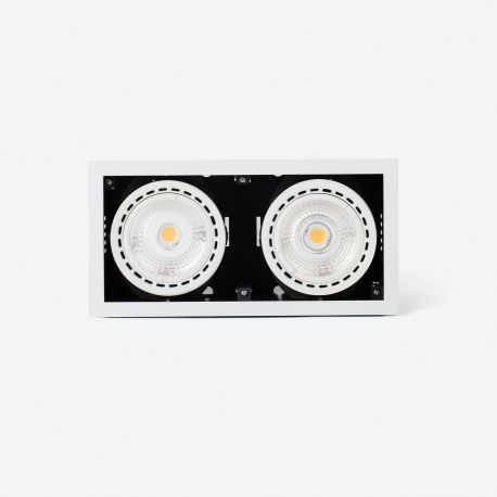 Spoturi incastrabile spatii comerciale - Spot LED incastrabil MINI COLIN-2 White recessed 36-50W 3000K 56°