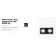 Spoturi incastrabile spatii comerciale - Spot LED incastrabil MINI COLIN-2 Grey recessed 36-50W 4000K 20°