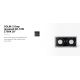 Spoturi incastrabile spatii comerciale - Spot LED incastrabil COLIN-2 Grey recessed 48-72W 2700K 20°