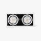 Spoturi incastrabile spatii comerciale - Spot LED incastrabil COLIN-2 White recessed 48-72W 4000K 20°