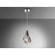 Pendule, Lustre suspendate - Lustra / Pendul LED design modern decorativ Aquaria crom