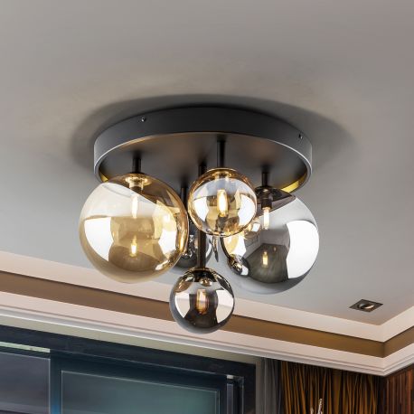 Lustre aplicate - Lustra aplicata / Plafoniera design modern Dark 5L