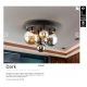 Lustre aplicate - Lustra aplicata / Plafoniera design modern Dark 5L