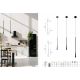 Pendule, Lustre suspendate - Pendul LED design modern minimalist 3cm COFFEE Big