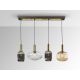 Pendule, Lustre suspendate - Lustra moderna dimabila cu 4 pendule Norma
