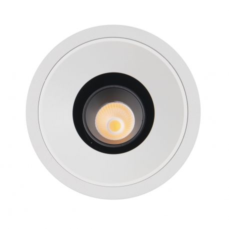 Spoturi tavan fals - Spot LED incastrabil GALEXO H0106 alb cu inel alb