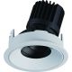 Spoturi tavan fals - Spot LED incastrabil GALEXO H0106 alb cu inel alb