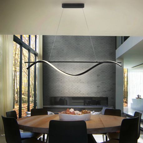 Corpuri de iluminat - Lustra LED suspendata design modern Boa