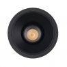 Spot LED incastrabil GALEXO H0106 negru cu inel negru