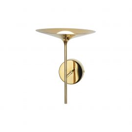 Aplice, corpuri de iluminat pentru pereti - Aplica de perete LED design modern HANA auriu