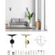 Aplice, corpuri de iluminat pentru pereti - Aplica de perete LED design modern HANA auriu