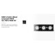 Spoturi incastrabile spatii comerciale - Spot LED incastrabil MINI COLIN-3 Black recessed CRI95 54-75W 2700K 56°