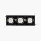 Spoturi incastrabile spatii comerciale - Spot LED incastrabil MINI COLIN-3 Black recessed CRI95 54-75W 3000K 20°