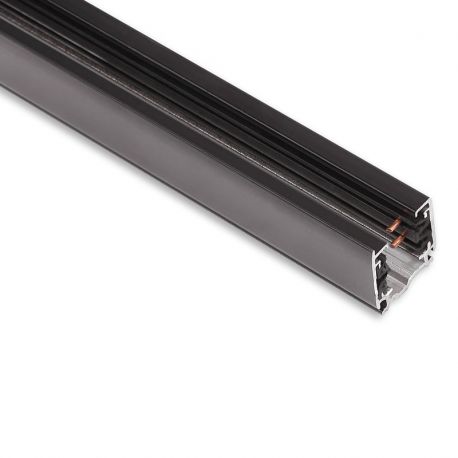 Accesorii iluminat - Sina trifazata neagra 3 metri lungime MAXLIGHT