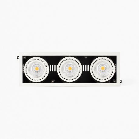 Spoturi incastrabile spatii comerciale - Spot LED incastrabil MINI COLIN-3 White recessed CRI95 54-75W 4000K 56°
