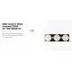 Spoturi incastrabile spatii comerciale - Spot LED incastrabil MINI COLIN-3 White recessed CRI95 54-75W 4000K 56°