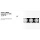 Spoturi incastrabile spatii comerciale - Spot LED incastrabil COLIN-3 White recessed 72-108W 2700K 20°