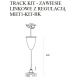 Accesorii iluminat - Accesoriu, Kit pentru suspendare sina trifazata MAXLIGHT, 2 metri