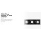 Spoturi incastrabile spatii comerciale - Spot LED incastrabil COLIN-3 Grey recessed 72-108W 2700K 20°